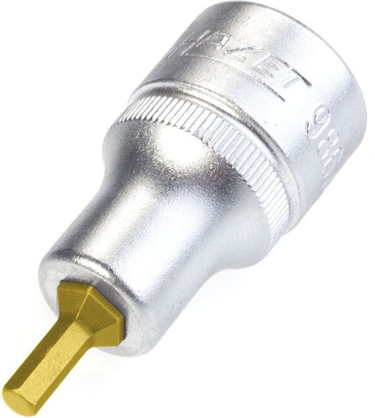 Hazet Schraubendreher-Steckschlüsseleinsatz, Vierkant hohl 12,5 mm (1/2 Zoll), Innen-Sechskant Profil, 5/32 ", 986A-5/32