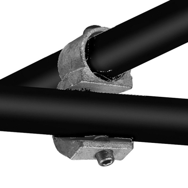 Stein HGS Kreuzstück offen mit Einsatz, aus Temperguss, Rohr Ø 48 mm, VE: 10 Stück, 62558.0002