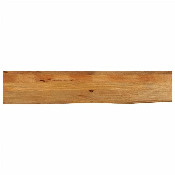 vidaXL Tischplatte mit Baumkante 160x30x2,5 cm Massivholz Mango, 370532