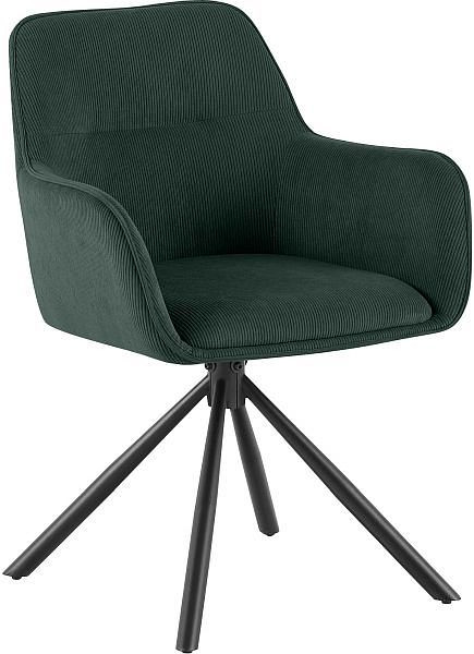 CLP Stuhl Tipton Cord, grün, 327410, 4255716377144