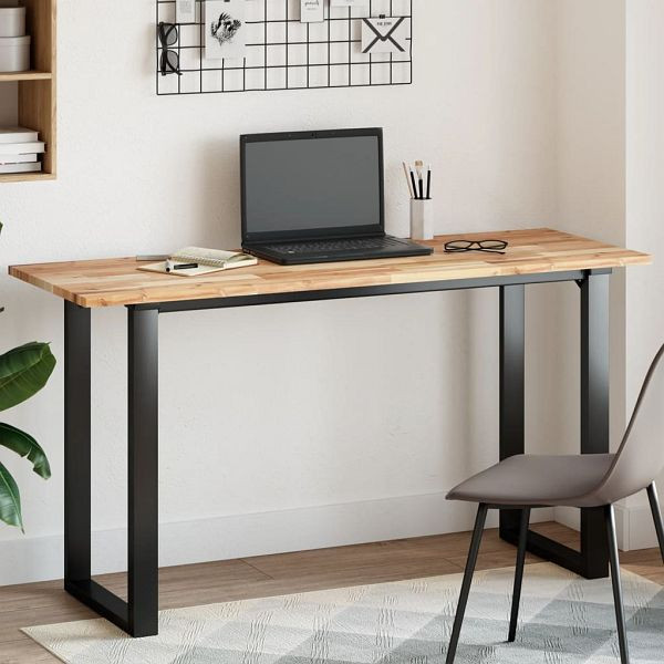 vidaXL Tischplatte Rechteckig 160x50x2 cm Massivholz Akazie, 4008755