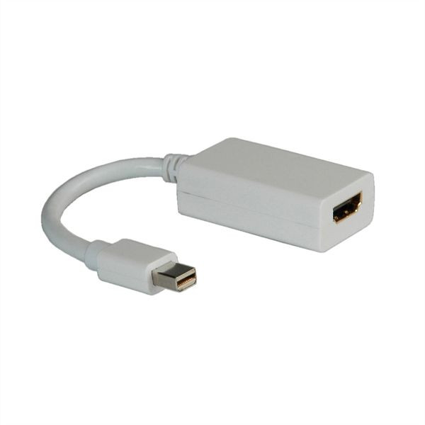 ROLINE Mini DisplayPort-HDMI Adapter, Version 1.2, Mini DP ST - HDMI BU, Aktiv, 12.03.3142
