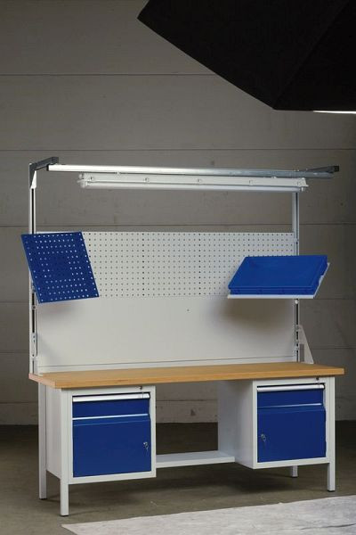 KLW Grundrahmen mit Winkelkonsolen zum Aufschrauben, 1400 x 1500 mm H x B, AB02C-GRU-1500-1400