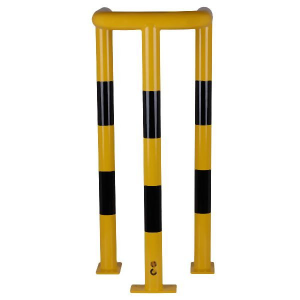 CRASH STOP Rammschutzbügel Ø76, Pfostenschutzbügel H 1200 mm, verzinkt, 40-50