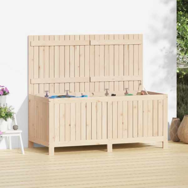 vidaXL Gartentruhe 147x68x64 cm Massivholz Kiefer, 823850
