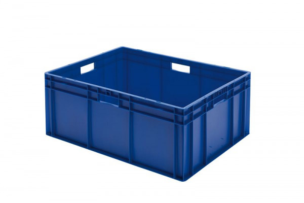 LA-KA-PE TK 800/320-0, blau, Transport-Stapelkasten, Außenmaße: ca. 800 x 600 x 320 mm (lxhxb), 07032 02 02