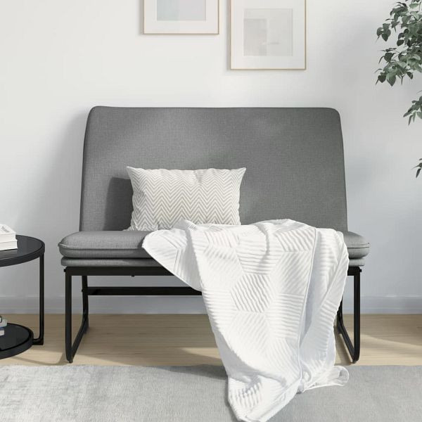 vidaXL Sitzbank Dunkelgrau 100x75x76 cm Stoff, 351322, 8720845675288