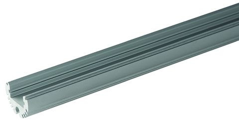 rutec Aluminiumprofil Round D21R 2 Meter, 65145