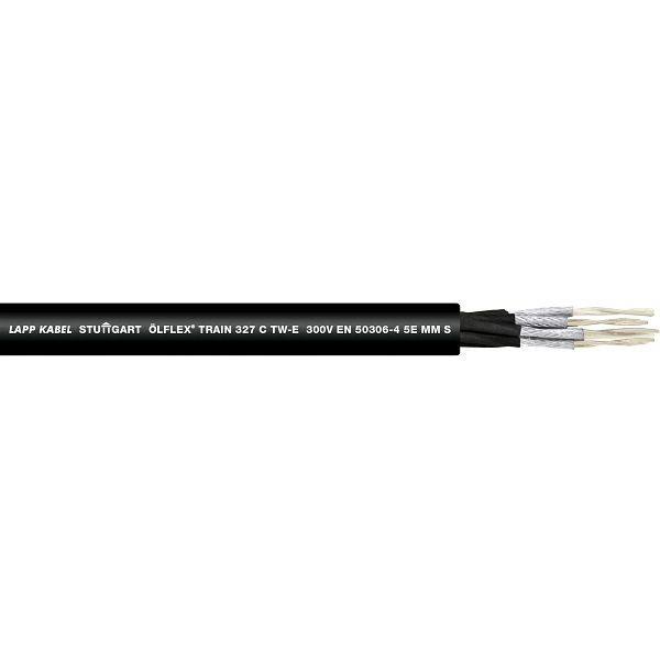 LAPP Bahnleitung ÖLFLEX® Train 327 C TW-E 300V 2X(2X0,5), VE: 500 Meter, 15327000/500