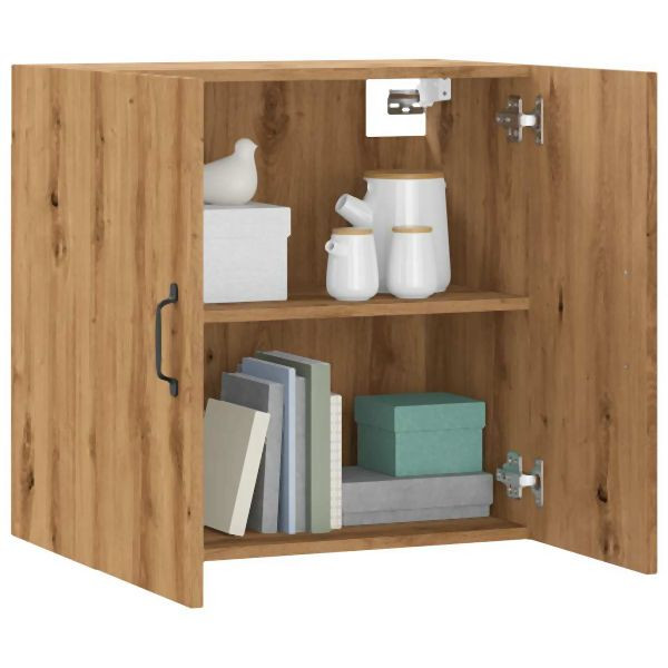 vidaXL Wandschrank Artisan-Eiche 60x31x60 cm Holzwerkstoff, 857072