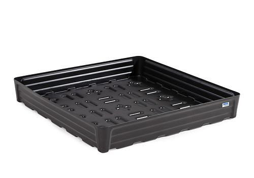 DENIOS Kleingebindewanne pro-line aus PE, ohne Gitterrost, 180 Liter, 1170x1170x180, 264515