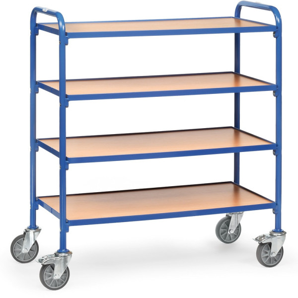 Fetra Beistellwagen - mit Böden, Ladefläche 940 x 470 mm, 32940