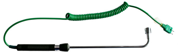 Busching Oberflächen-Thermofühler Typ-K 1,4cm -50°C bis +500°C, Fühlerlänge: 35 cm, 100767
