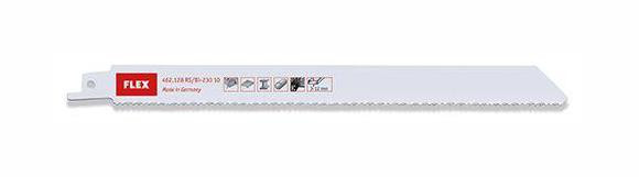 FLEX Säbelsägeblätter für Metall, Holz, Kunststoffe RS/BI-230 10, VE: 5 Stück, 462128