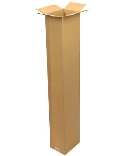 TransPak Wellpapp-Faltkarton 1-wellig, Innenmaß 200 x 150 x 1100 mm, Format B0, Qualität 1.20B, VE: 20 Stück, 299215