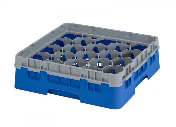 Cambro Spülkorb mit 20 Fächer Camrack® 9,2 cm Blau, 20S318168