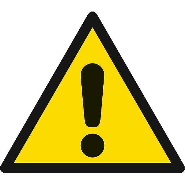 LAPP Warnschild ISO7010 W001 ADH 100mm, 83880018