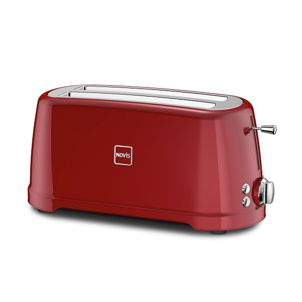 NOVIS Iconic Line Toaster T4 rot, 1600 W / 220-240 V, 6116.02.20