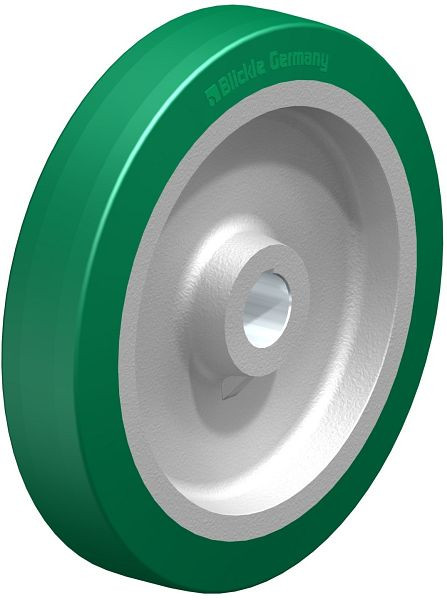 Blickle GSTN 402/50H7 Rad aus Blickle Softhane®, Grün, 754406