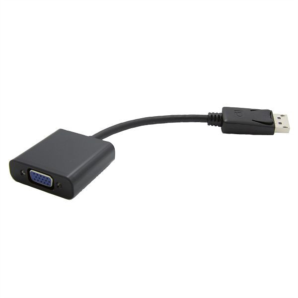 VALUE DisplayPort-VGA Adapter, DP ST - VGA BU, Aktiv, Gewicht: 38.2 g, 12.99.3135