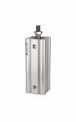 Metal Work Kompaktzylinder, doppeltwirkend (mit Magnet), ohne einstellbare Dämpfung, Außengewinde an der Kolbenstange, 106074