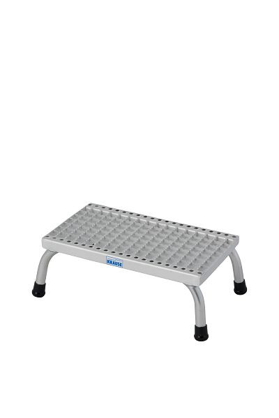 Krause Stabilo Montagetritt mit Gitterroststufen 1x1 Stufen, 805317