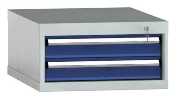 KLW Schubladenschrank 300 x 572 x 605 mm H x B x T, Einbaumaß: 200 mm, Einteilung: 27x27 Einheiten, EA / 100 kg, SEA0300-02EP-001