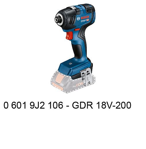 Bosch Akku-Drehschlagschrauber GDR 18V-200 in L-BOXX, 06019J2106