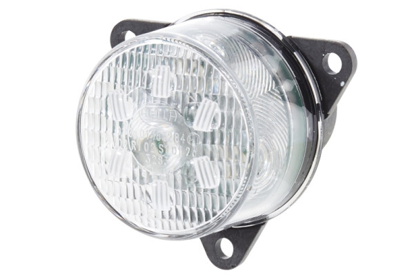 HELLA Blinkleuchte - LED - 12V - Anbau/geschraubt - Lichtscheibenfarbe: glasklar - Stecker: AMP - vorne, 2BA 011 172-147