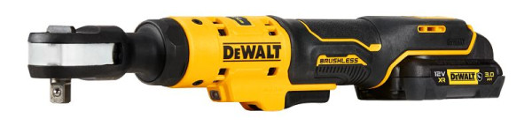 DeWalt 12V XR Akku-Ratsche, 3/8" (bürstenlos) inkl. 1x G-Akku (12 Volt / 3 Ah), DCF503L1G-QW