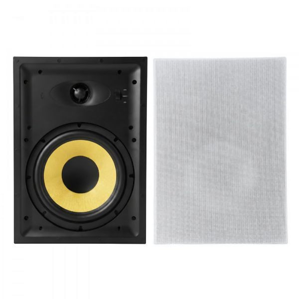 VEVOR Einbaulautsprecher 203,2 mm 1 Paar, Abdeckung, 2-Wege, HiFi-Klang, 200 W, für Bad Küche Veranden, DPRQSYSQ8YCL88LD6001V9