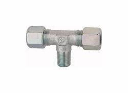 Riegler T-Einschraubverschraubung, Außengewinde konisch nach ISO 7-1, 112189