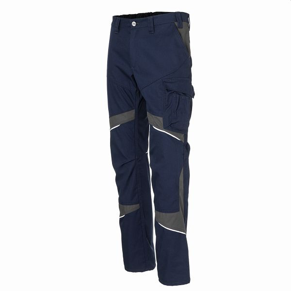 Kübler ACTIVIQ cotton+ Damenhose, Farbe: dunkelblau/anthrazit, Größe: 34, 2550 3421-4897-34