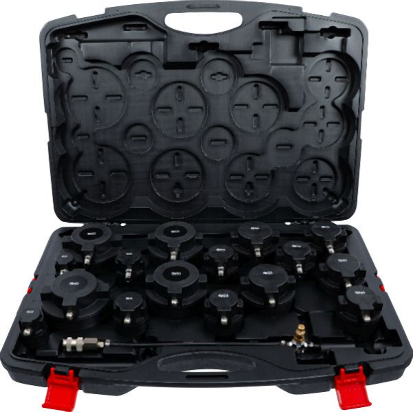 BGS Turbolader-Ladeluft-System-Prüfkoffer-Satz, 17-teilig, 9585