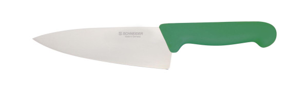 Schneider Kochmesser, Größe: 16 cm, Griff Grün, 260806