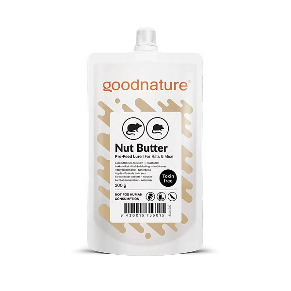 Goodnature Ratten und Mäuse lockstoff Nussbutter, VE: 0,2 kg, 483100