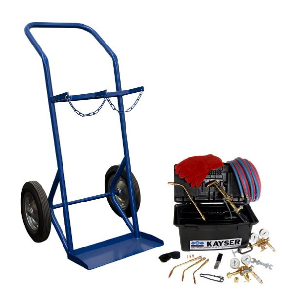 ELMAG AUTOGEN-Komplett-Set - ohne Gasflaschen, Montagebox KE 17/5m - Set / 50 l, 57279