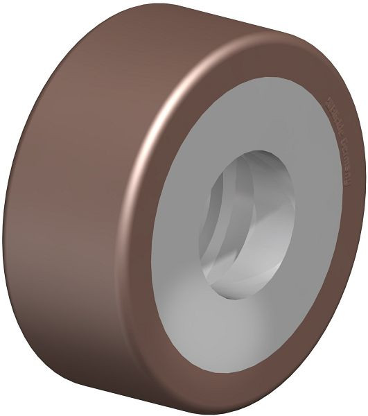 Blickle RK-HB 082x060/47x14-60-Z Rad aus Blickle Besthane®, Braun, 755699