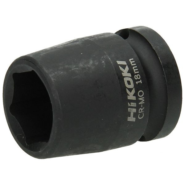 HiKOKI 1/2" Steckschlüssel 18 x 38mm, schlagfest, 751810