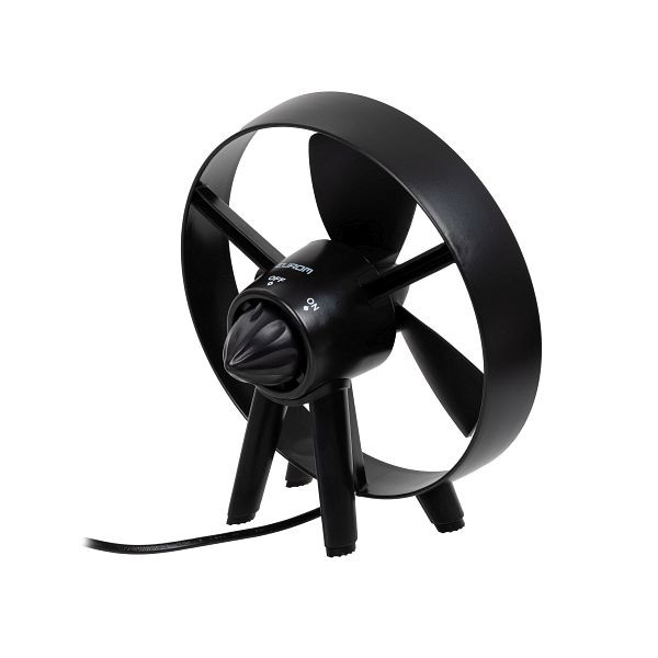Eurom Safe-blade Tischventilator schwarz, 385038, 8713415385038