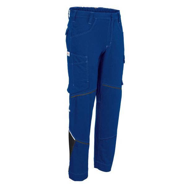 Kübler ICONIQ Hose 100% Baumwolle, Farbe: kornblau/schwarz, Größe: 62, 2340 1301-4699-62