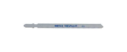 Iwetec Stichsägeblatt Metall HSS-Bi-Metall MS, Zahnteilung 1,2 mm, Verzahnte Länge: 110 mm, VE: 10 Stück/Pack, 700067