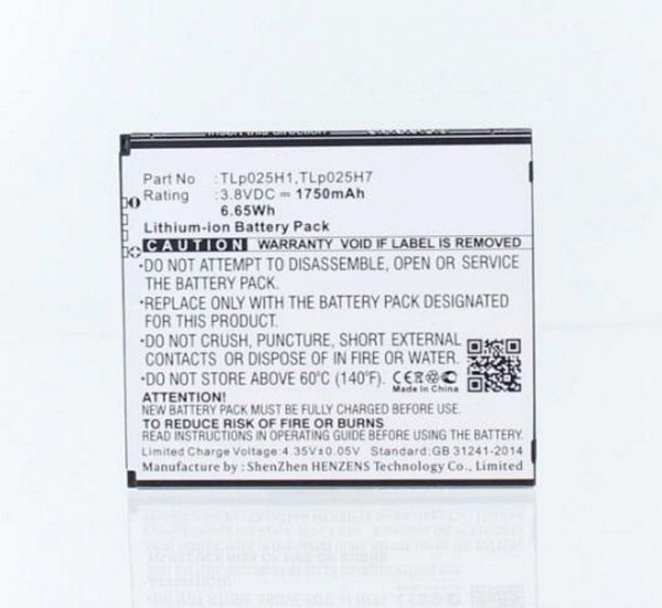 AGI Akku kompatibel mit ALCATEL POP 4 OT5051D (TLP025H1), 49735