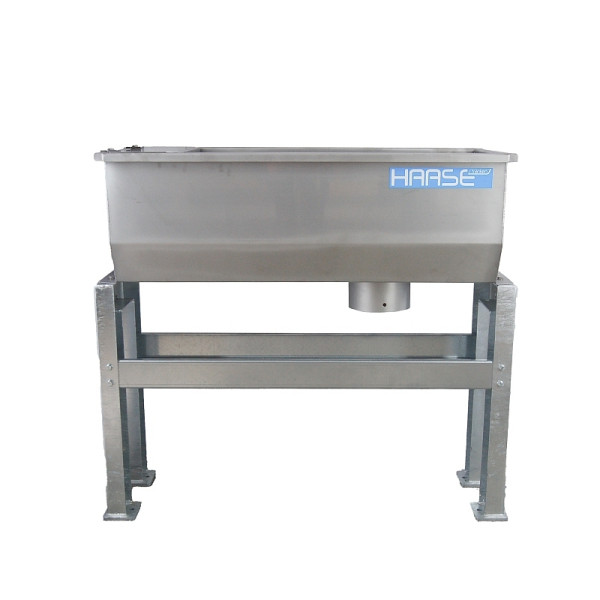 Haase-Tränken Trogtränke, AS-Bodenmontage 1,0 m - 80 Liter, Tränkewanne, für Rinder, 100.4951 AS