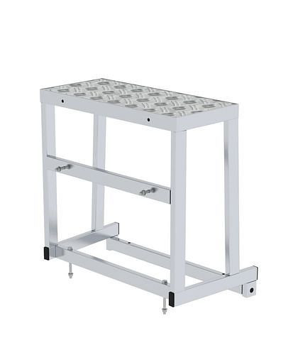 Krause Arbeitsplattform aus Aluminium, Erweiterungsmodul 2, 3. Stufe, 274522