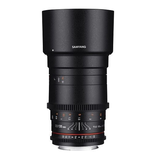 Samyang MF Videoobjektiv 135mm T2,2 Video DSLR Canon EF, 1021563