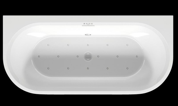 RIHO Vorwand-Badewanne mit Verkleidung, Desire 180x84x60cm, weiß glänzend, B089013005