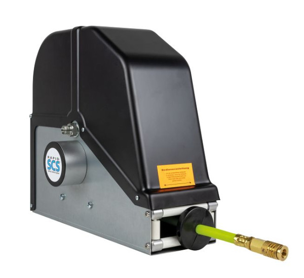 Rapid Automatischer Schlauchaufroller mit 15 m Flex-Schlauch DN 10 in geschlossener Ausführung, zur Wand-, Boden- oder Deckenmontage, 04 031