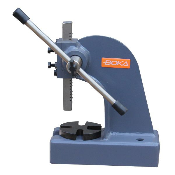 BOKA Drehdornpresse Zahnstangenpresse 0,5-5 Tonnen Hochleistungs-Handpresse Präzise Metallbearbeitung Werkstatt Montagen AP-1/2, 576501
