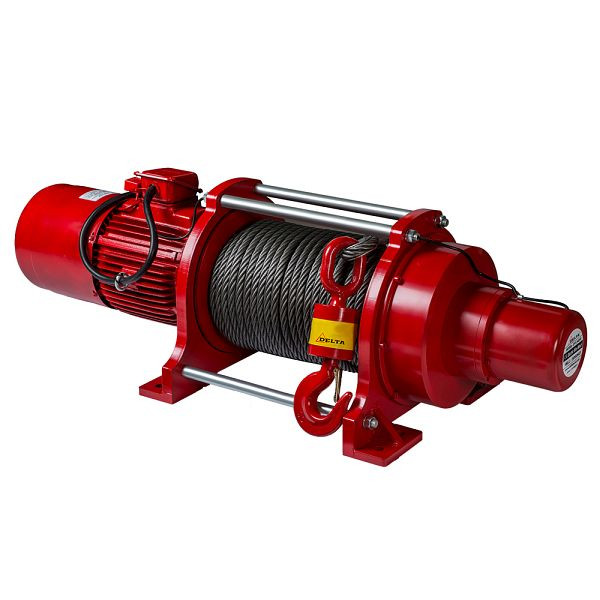 DELTA Elektrische Seilwinde Typ DPT 400V- 12m/min, 1t mit 43m Seil, CP.0.DPT.30375
